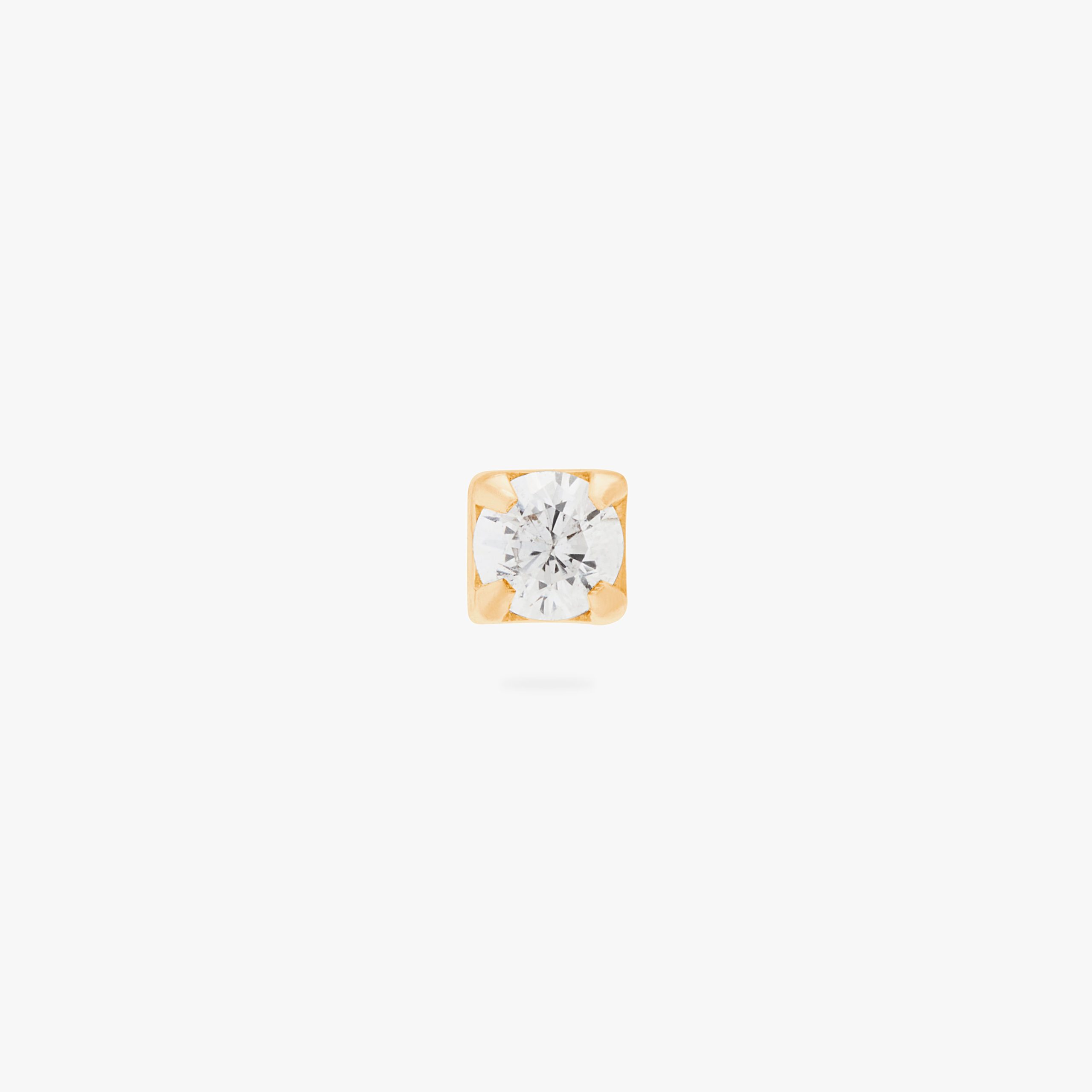Mini CZ Flatback Stud - STUDS