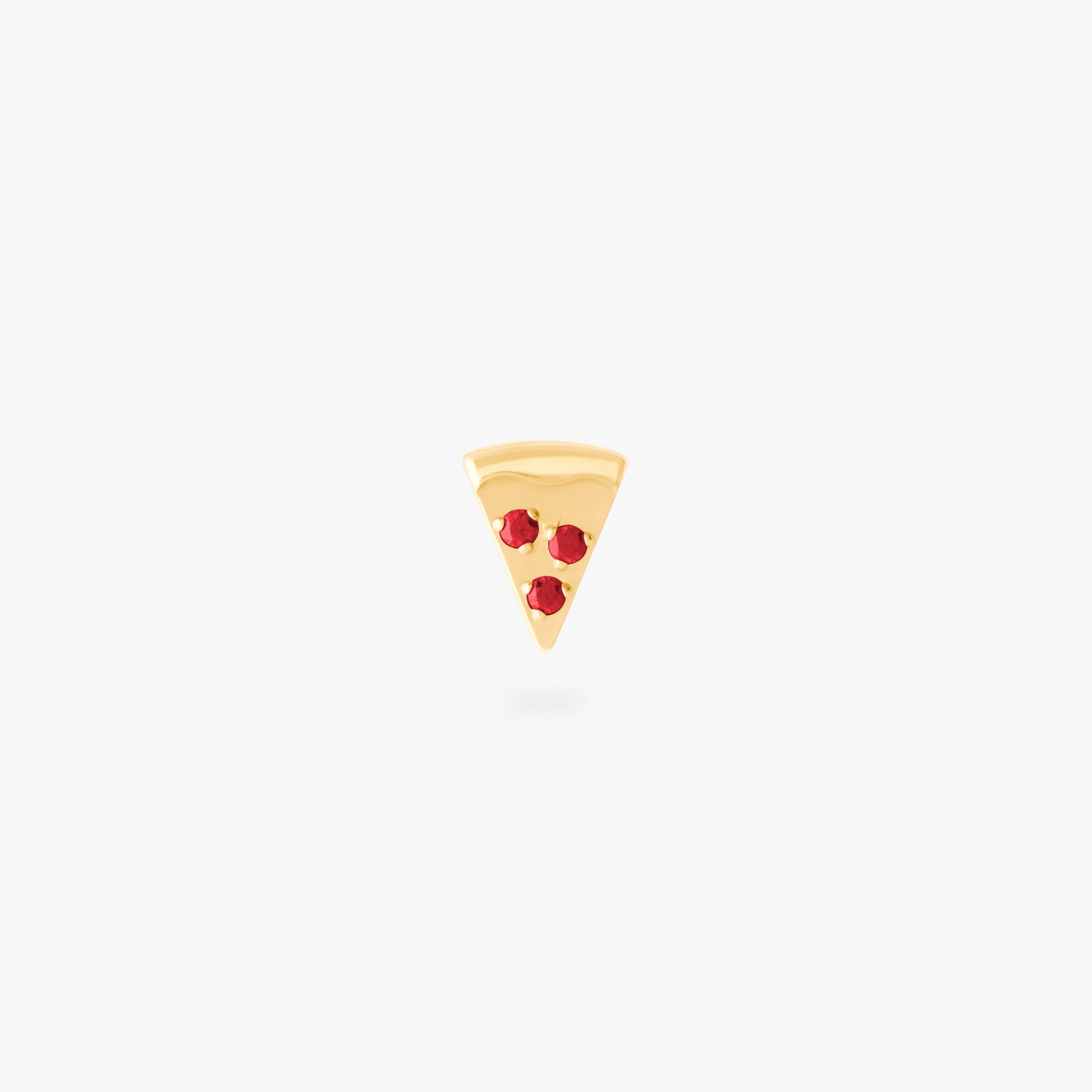 Pizza Flatback Stud - STUDS