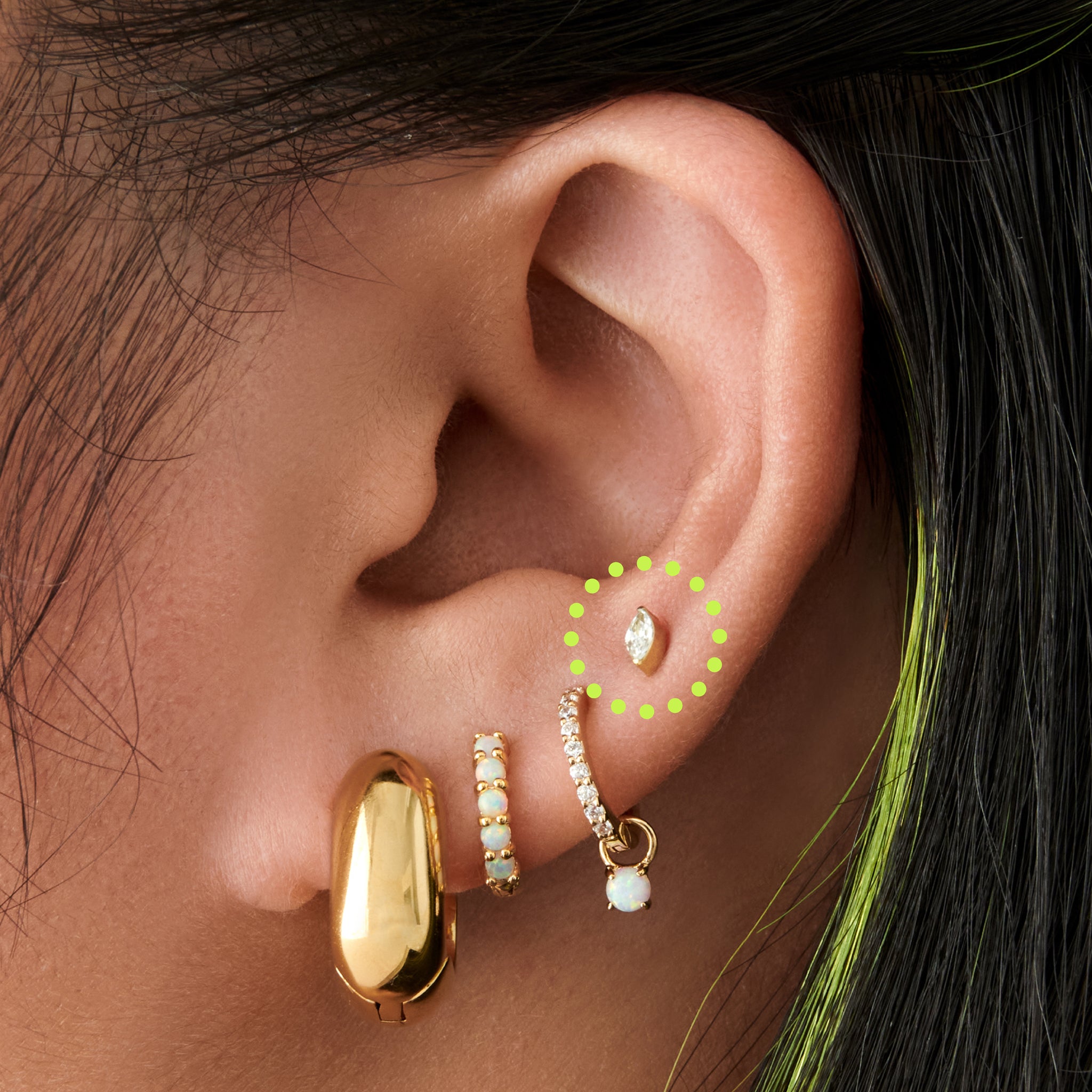 Marquise Stud - STUDS