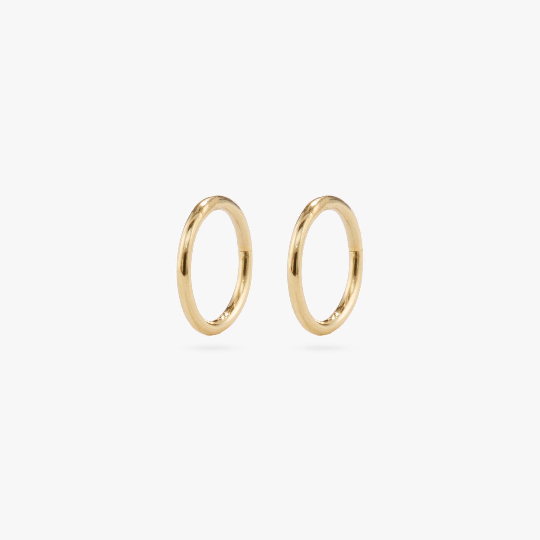 14K 8mm Clicker - STUDS