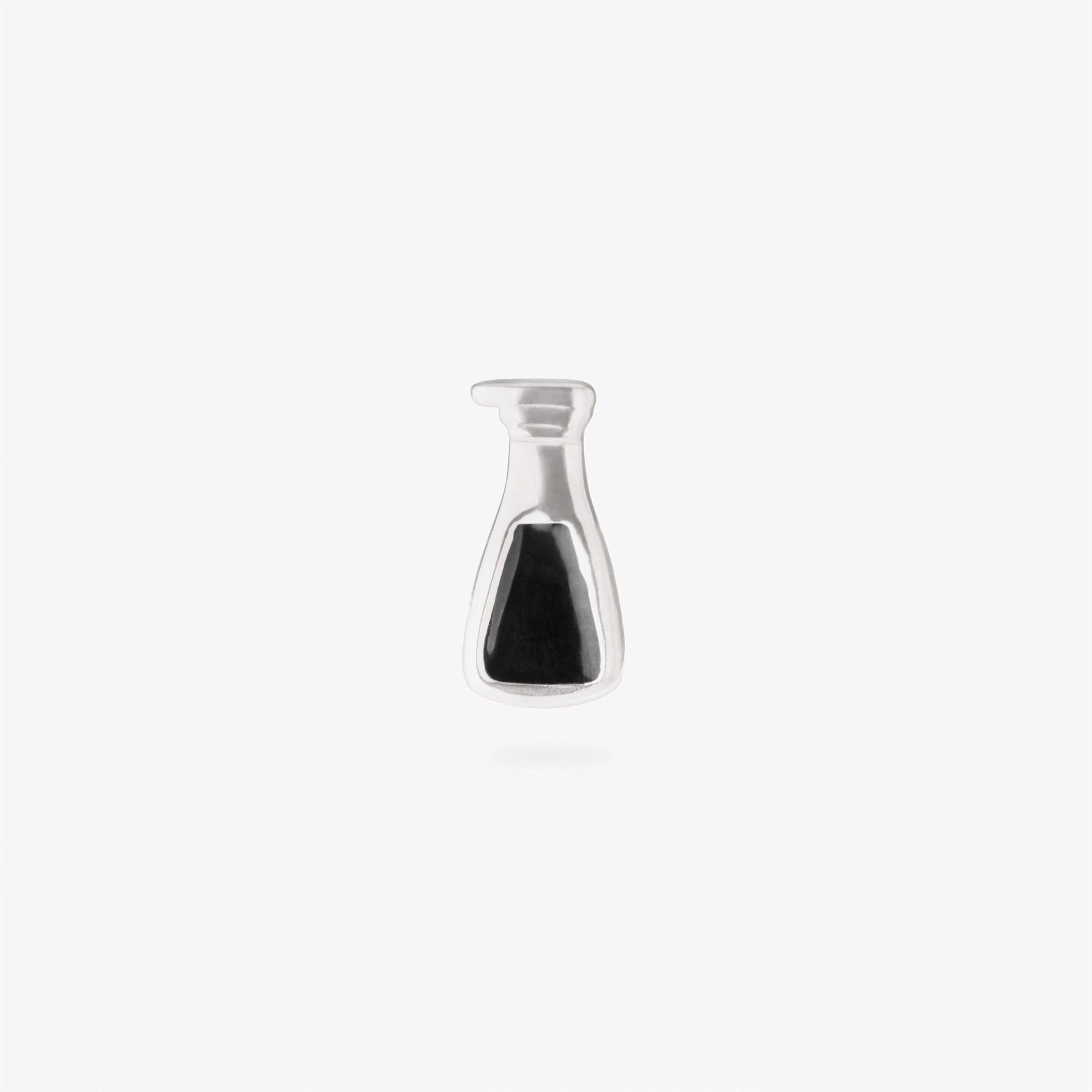 Black Vinegar Flatback Stud - STUDS