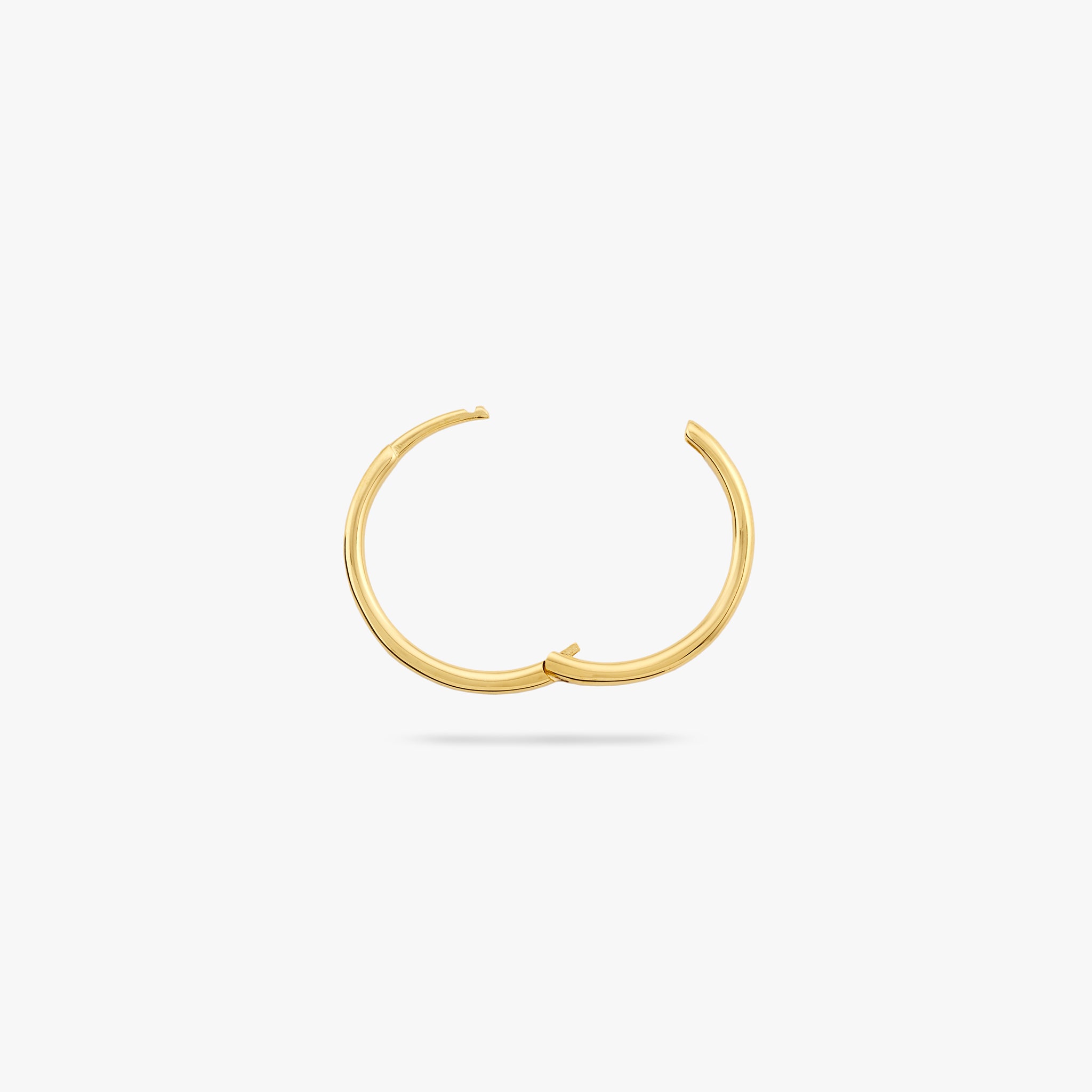 Medium Slim Hoop - STUDS