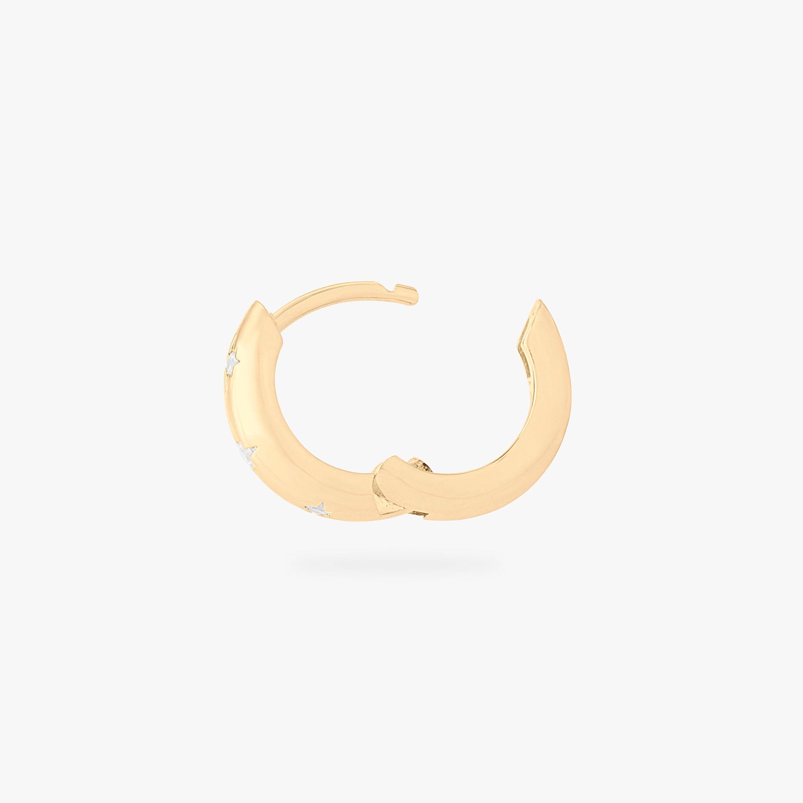 Twinkle CZ Huggie - STUDS