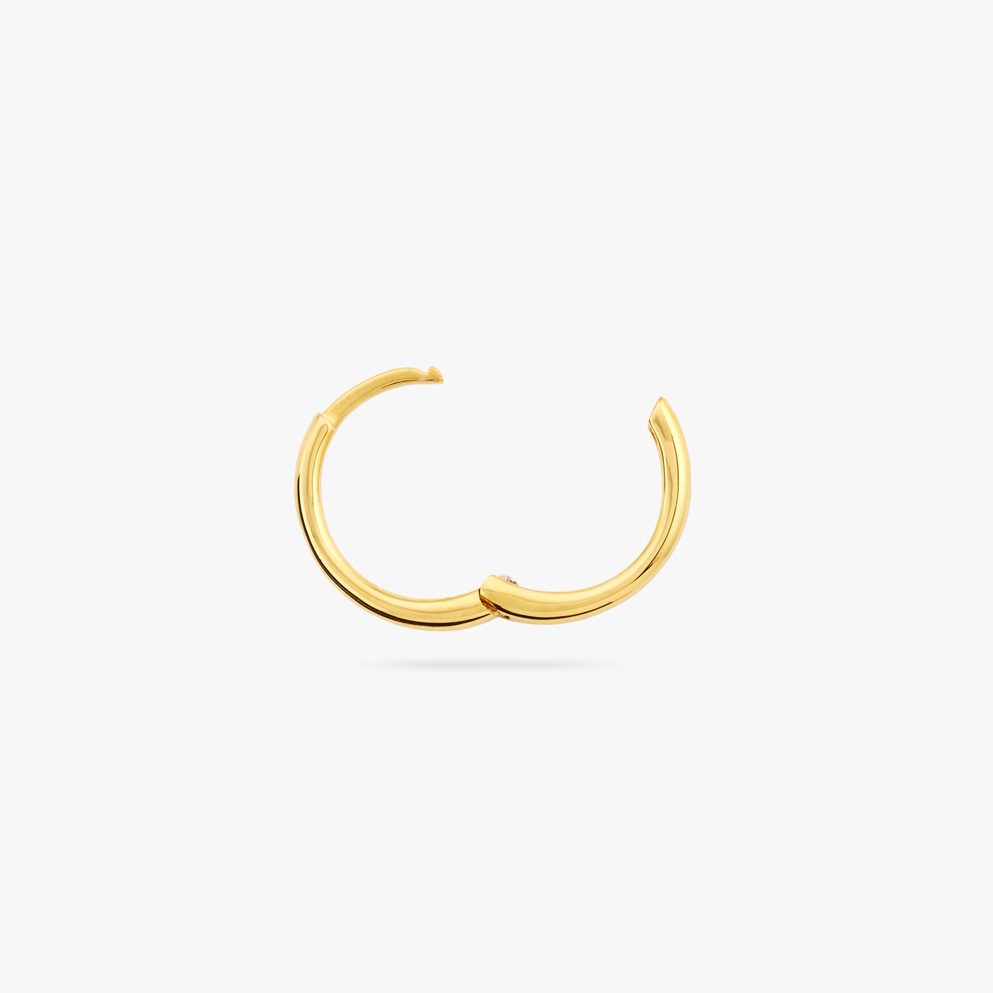 Small Slim Hoop - STUDS