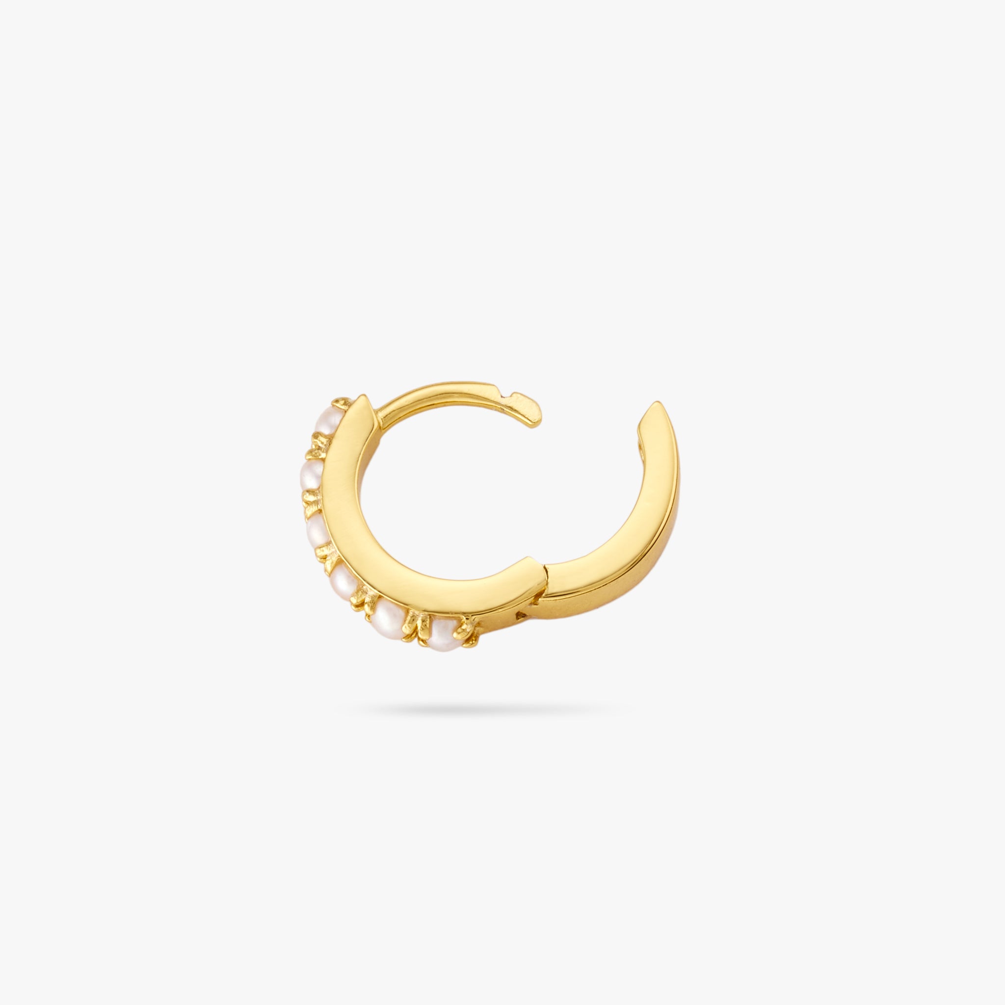 Pearl Huggie - STUDS