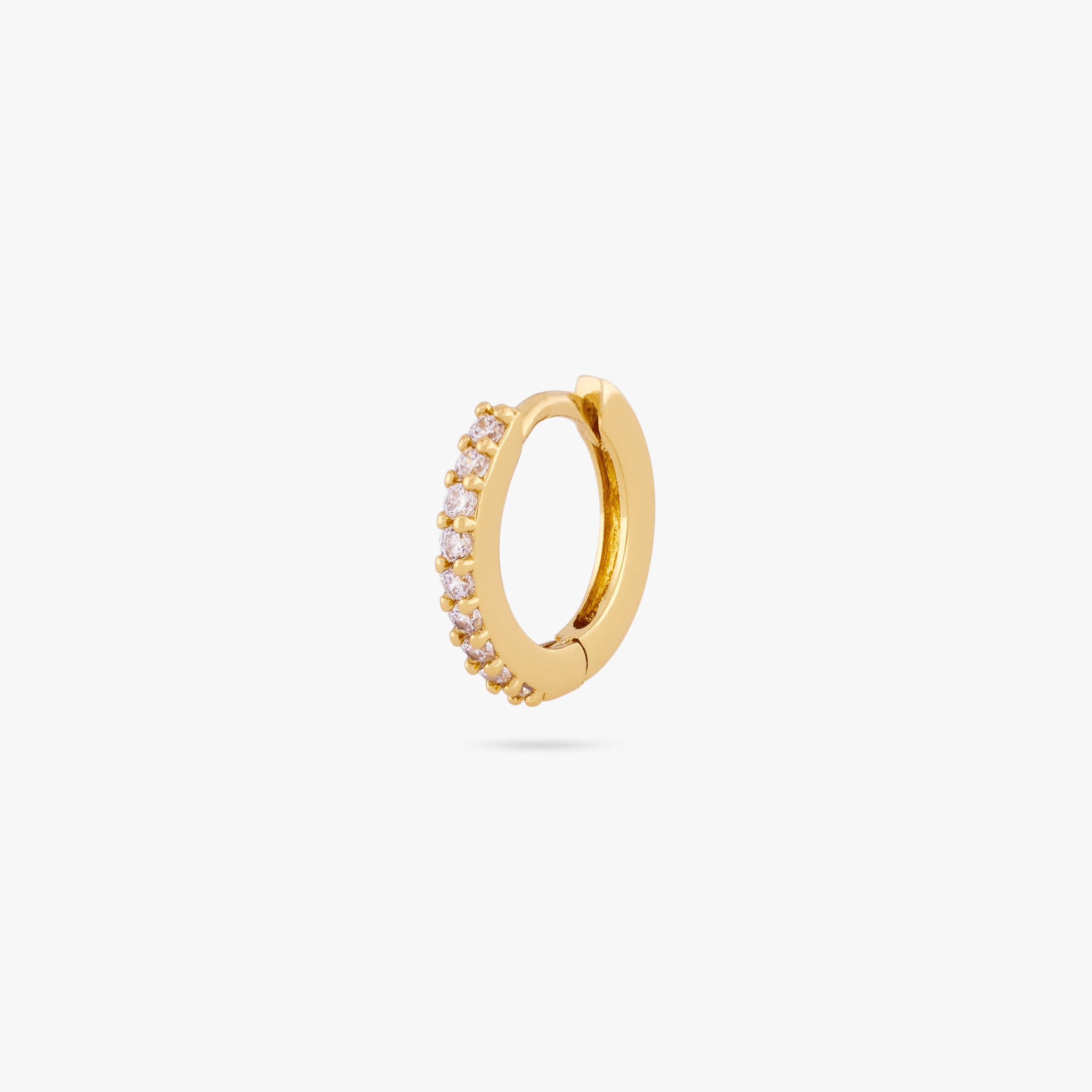 Mini Pave Huggie - STUDS