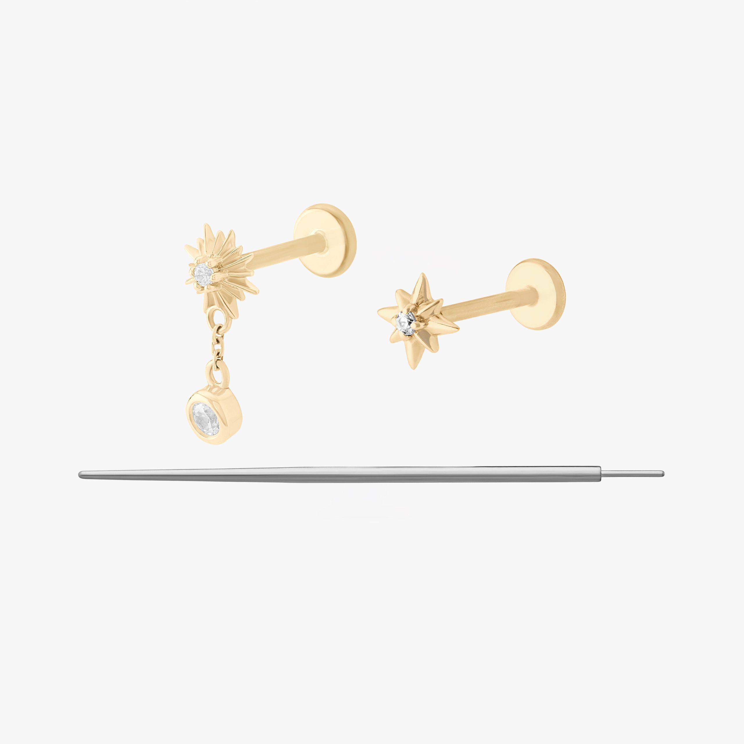 14K Twinkle Set - STUDS