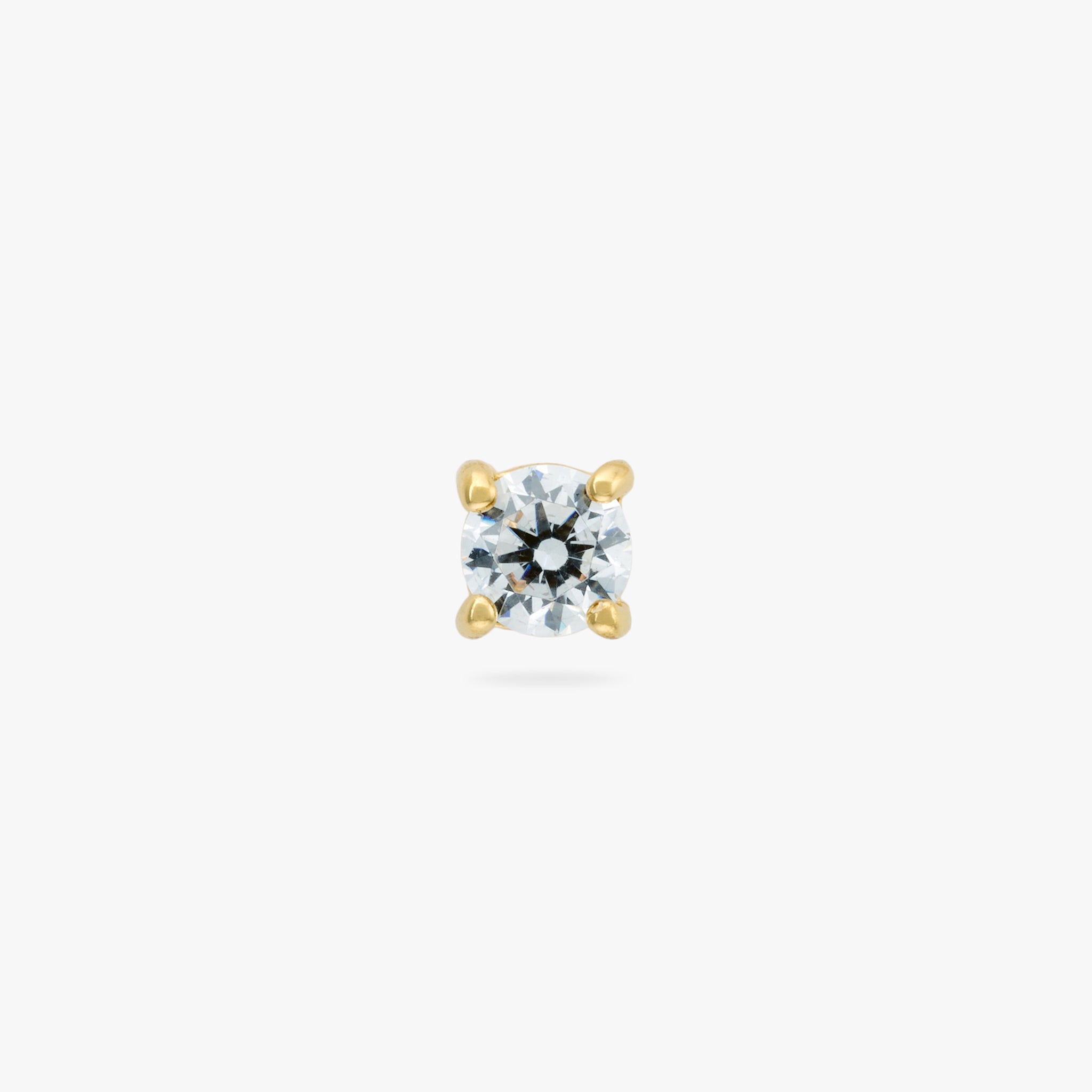Small CZ Stud - STUDS