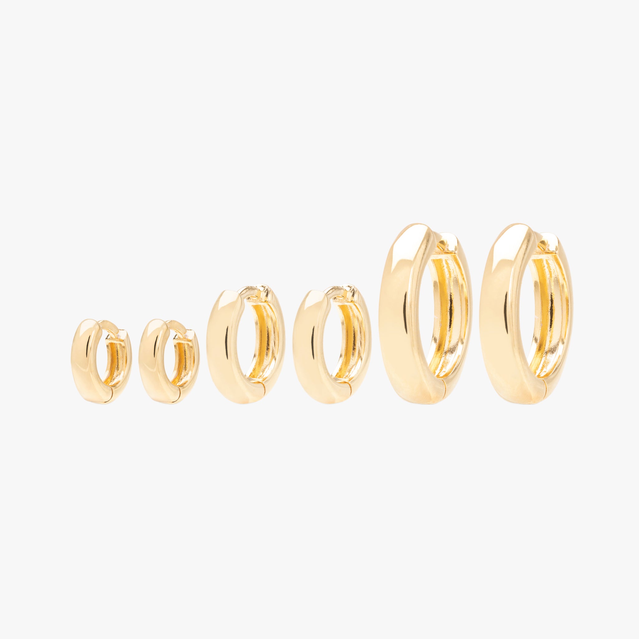 Chunky Hoop Set - STUDS