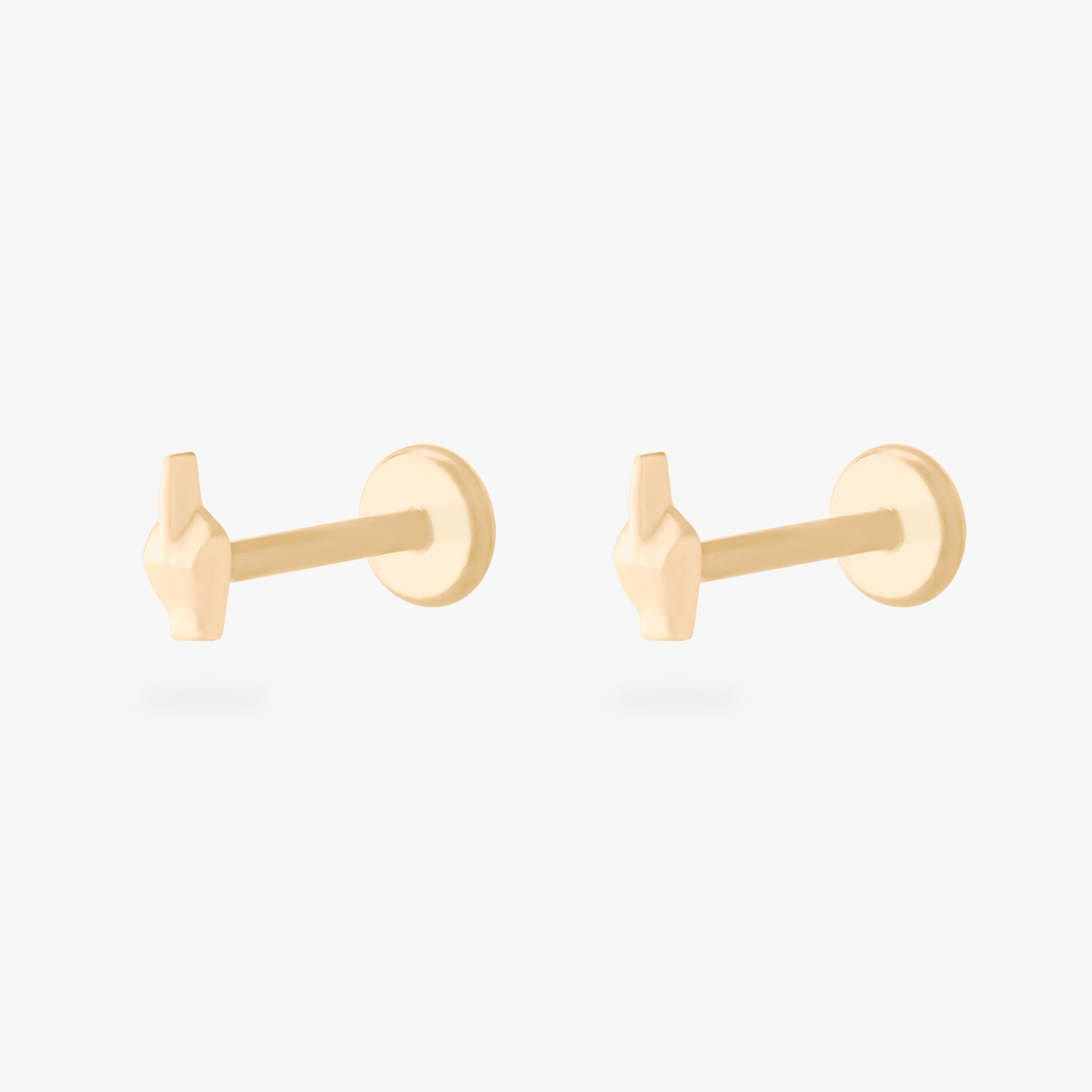 Middle Finger Flatback Stud - STUDS