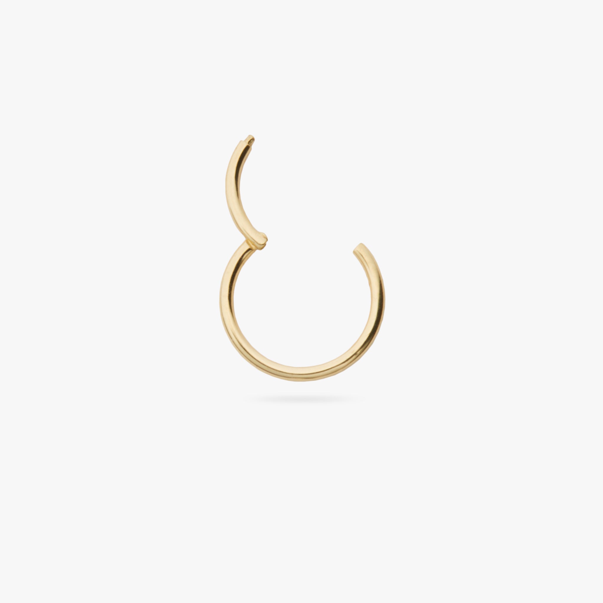 14K 10mm Clicker - STUDS