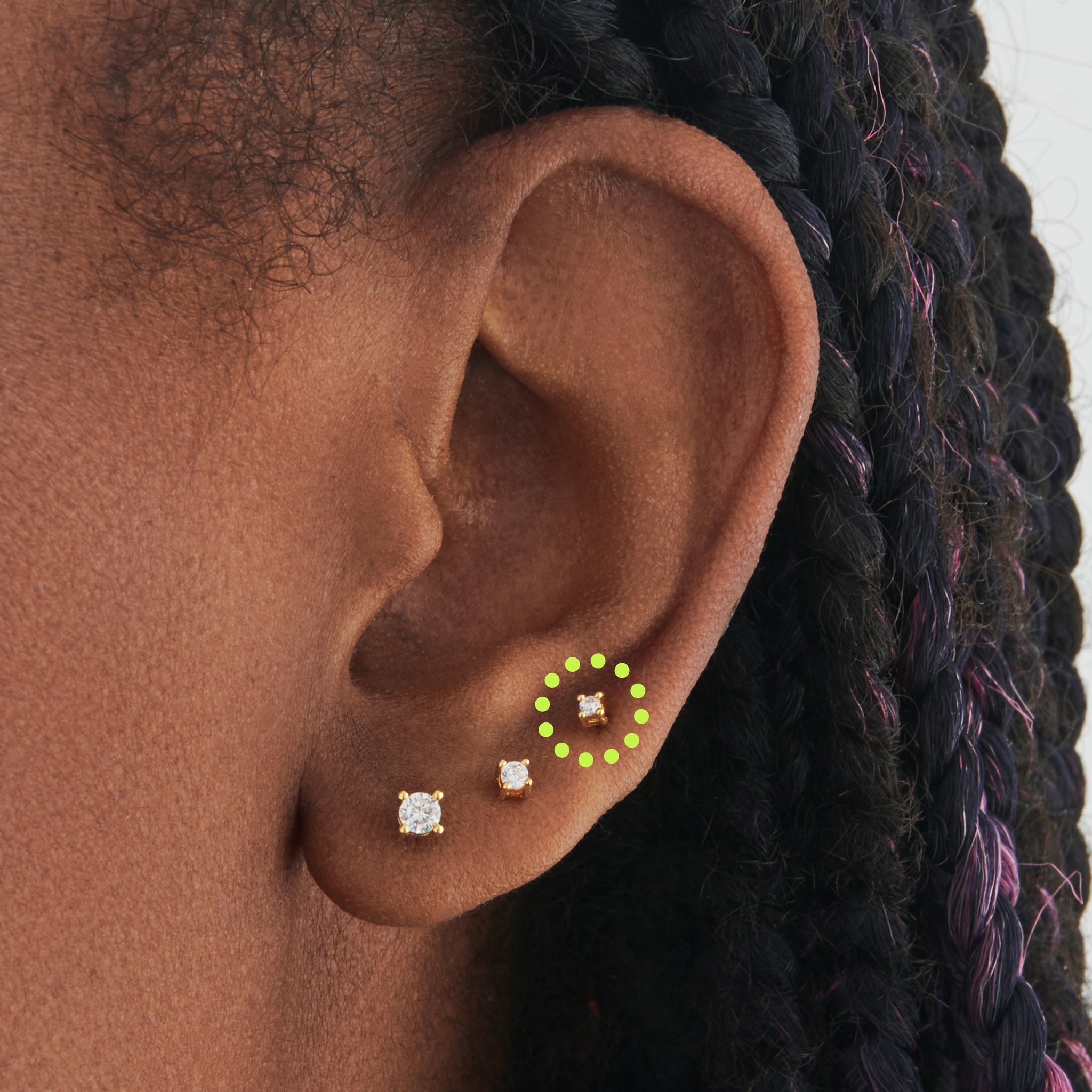 Micro CZ Stud - STUDS