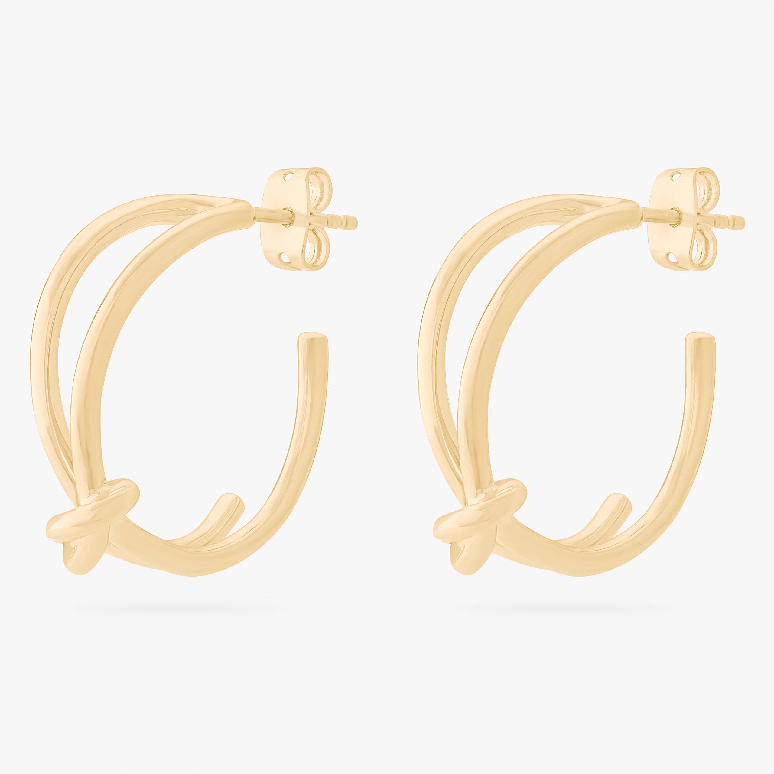 Knot Hoop - STUDS