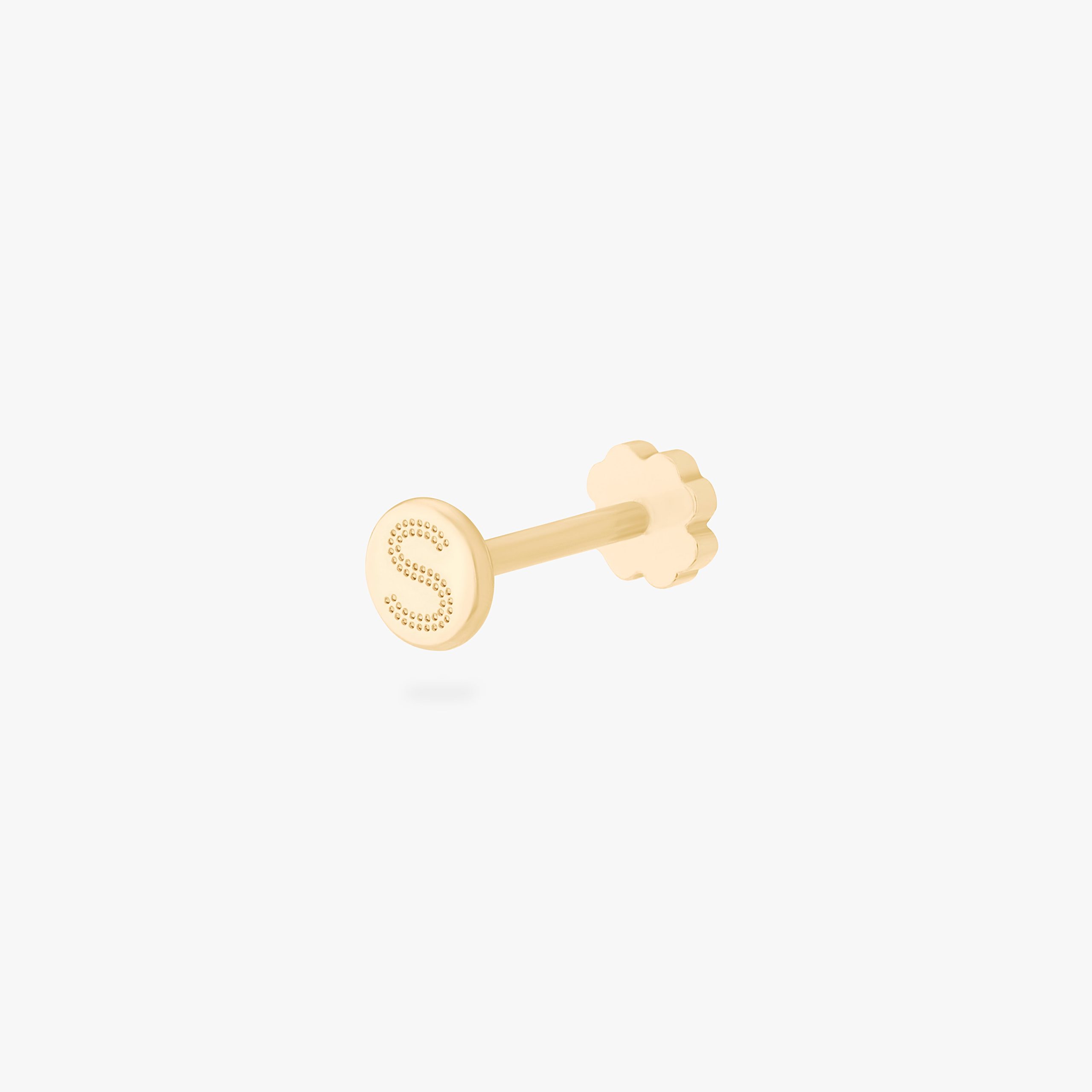 Enamel Flower Flatback Stud - STUDS