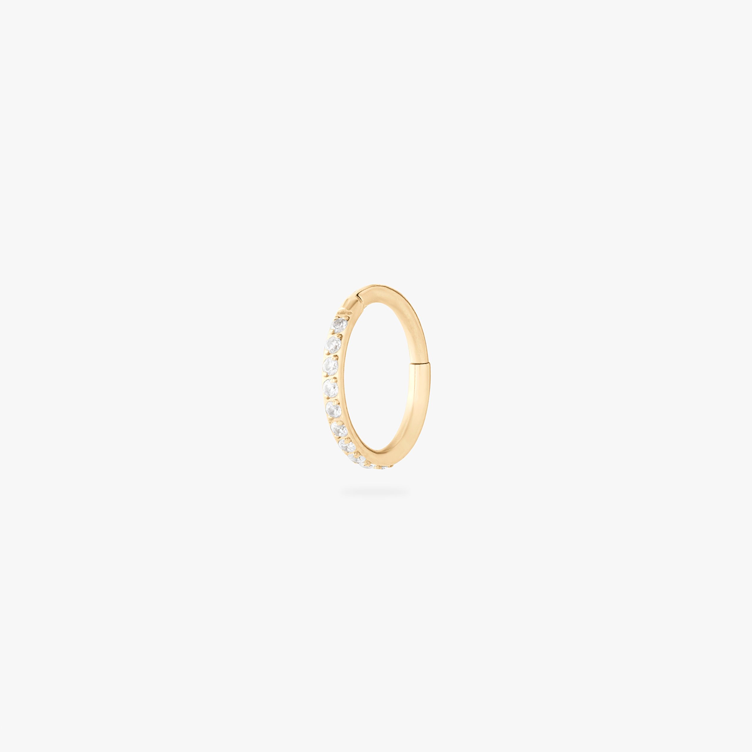 8mm Pave Clicker - STUDS