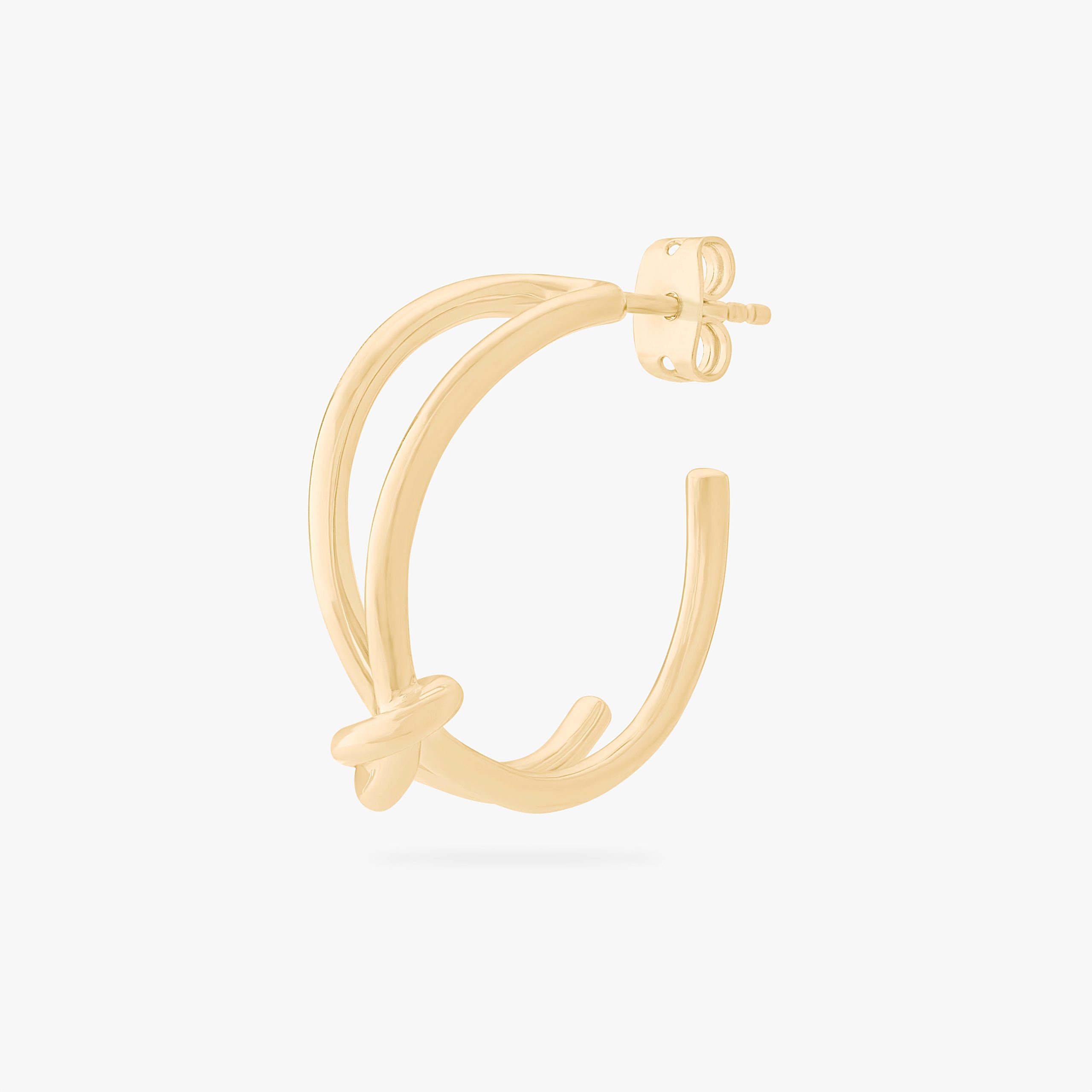 Knot Hoop - STUDS