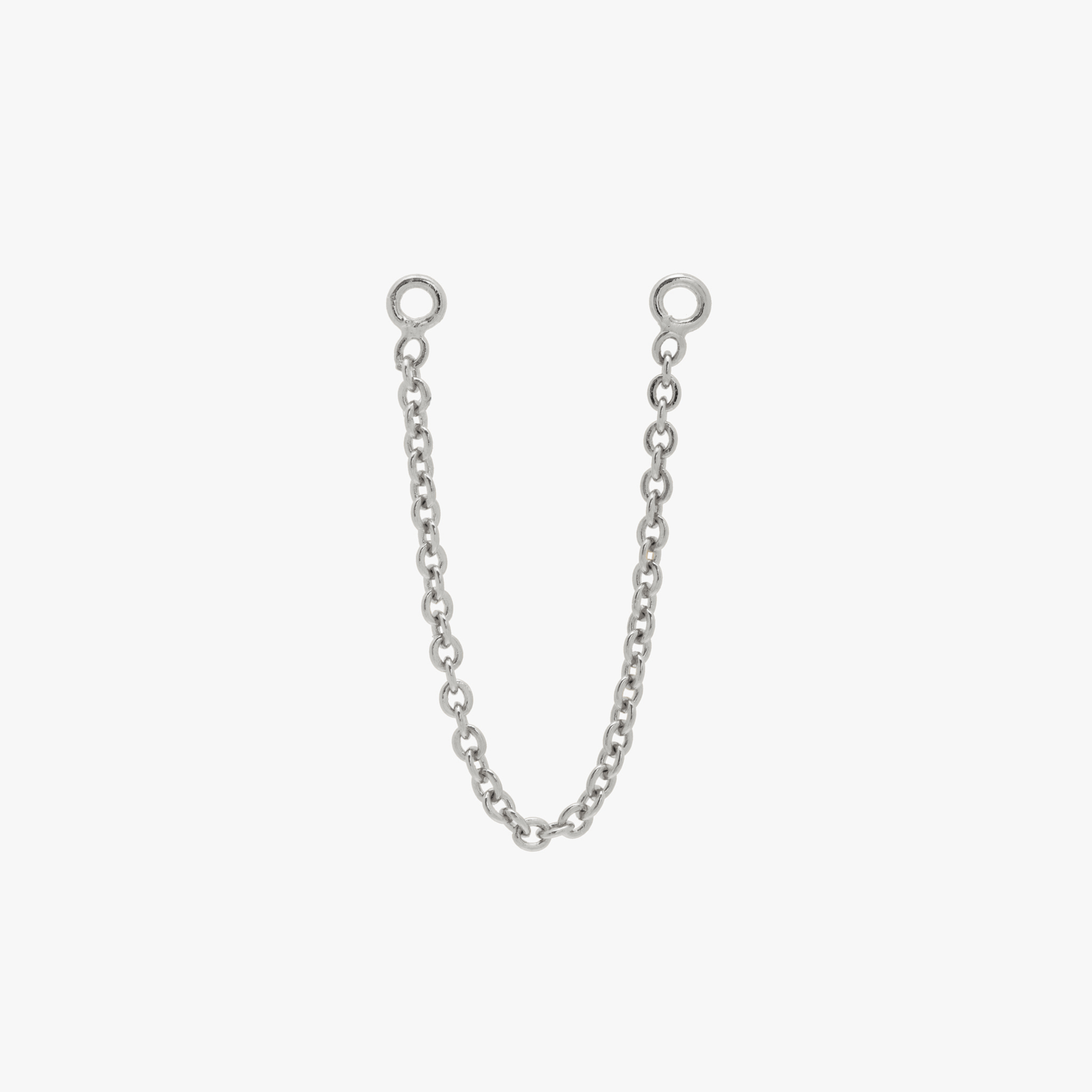 Silver Connector Chain - STUDS