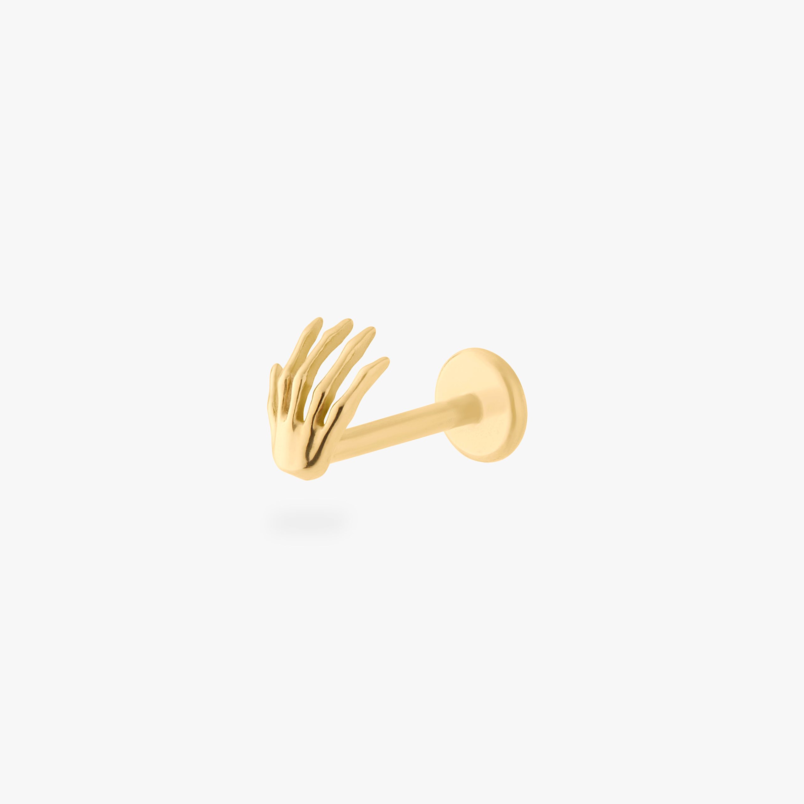Skeleton Hand Flatback Stud - STUDS