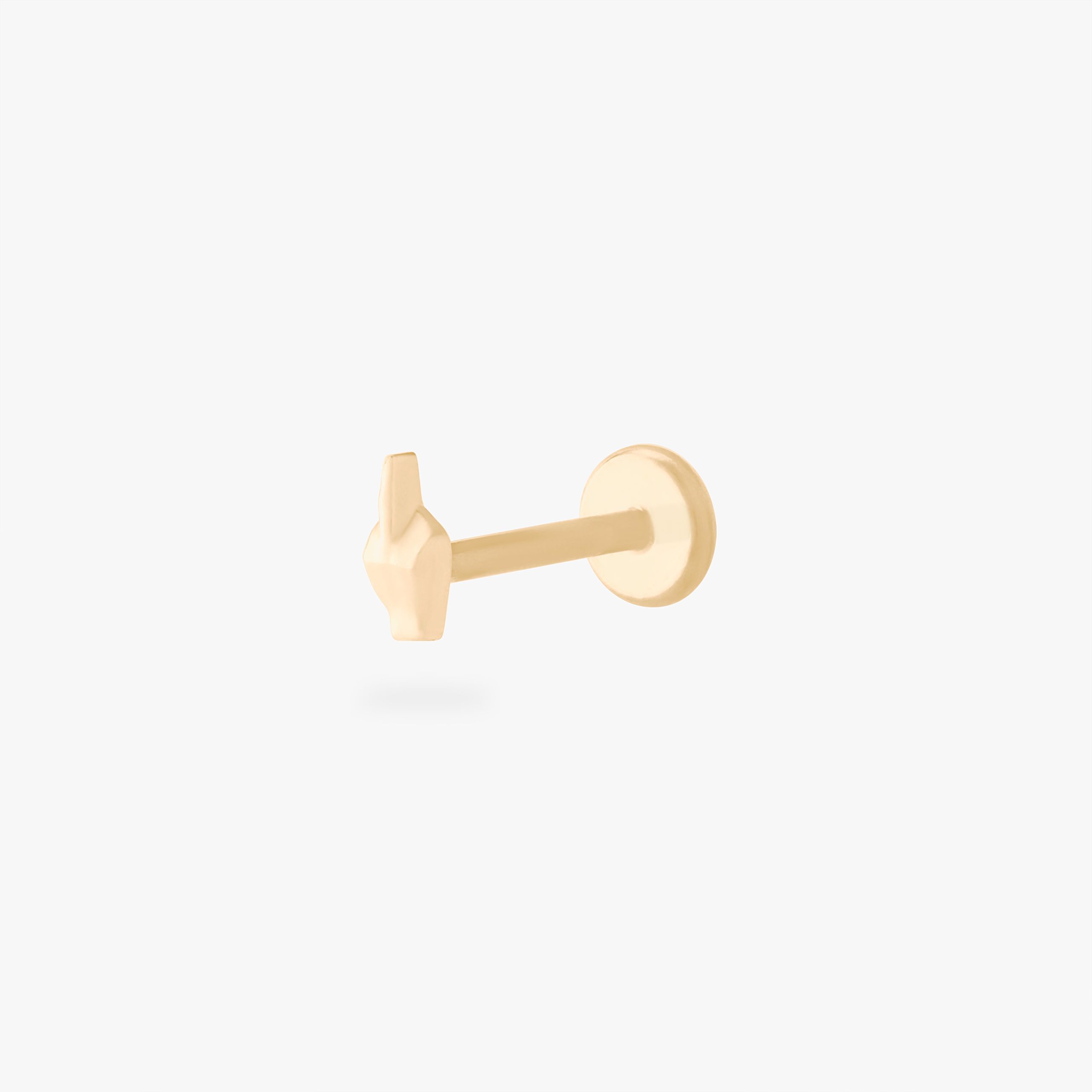Middle Finger Flatback Stud - STUDS