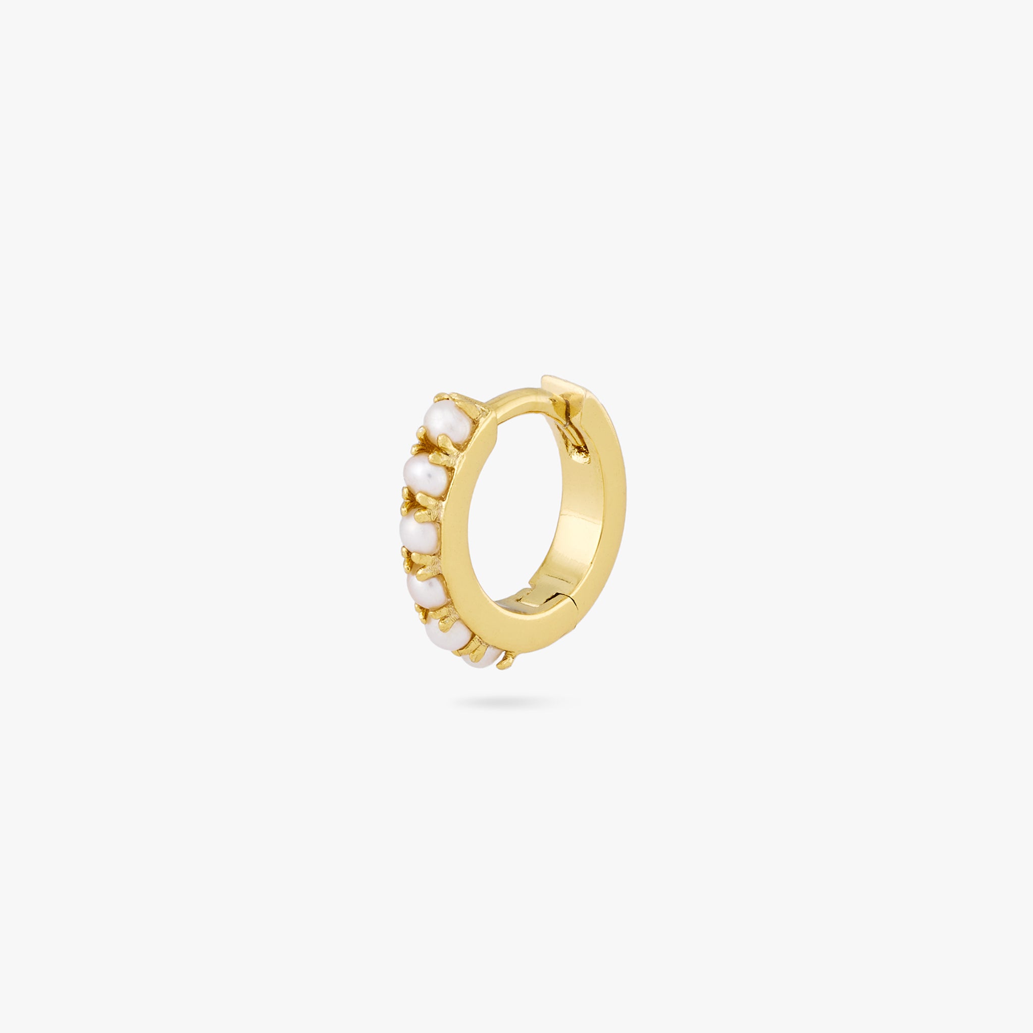 Pearl Huggie - STUDS