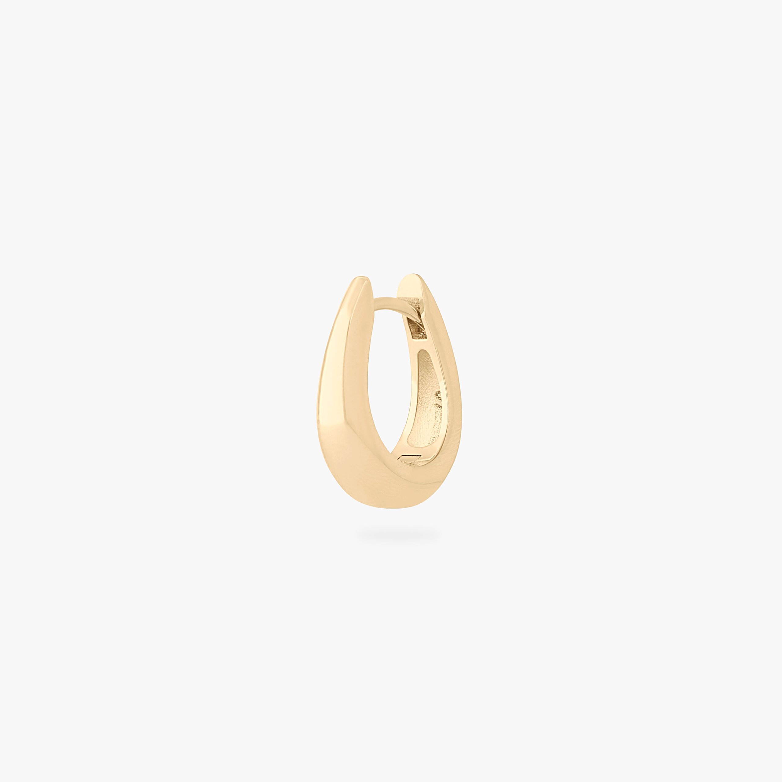 Dainty Crescent Huggie - STUDS