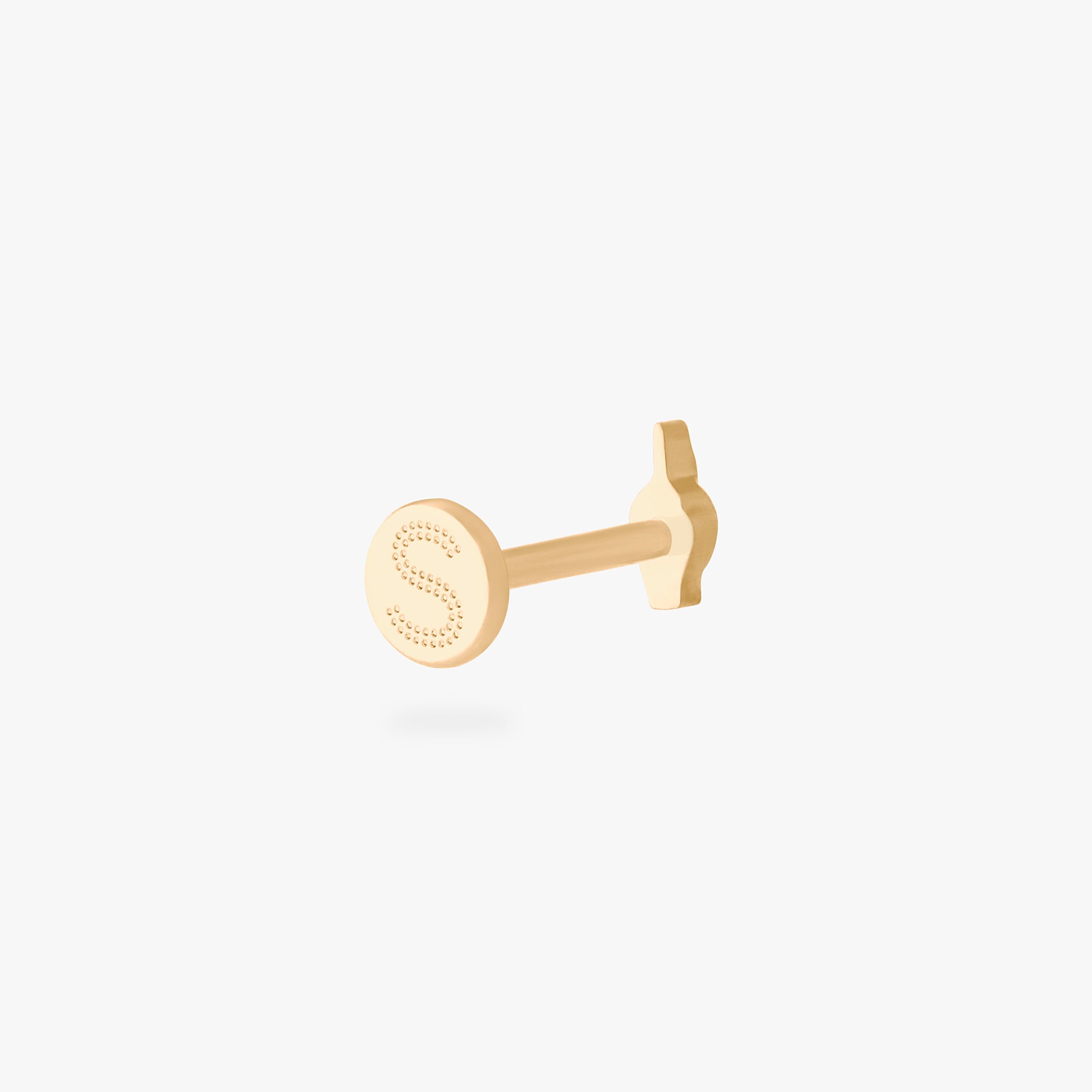 Middle Finger Flatback Stud - STUDS