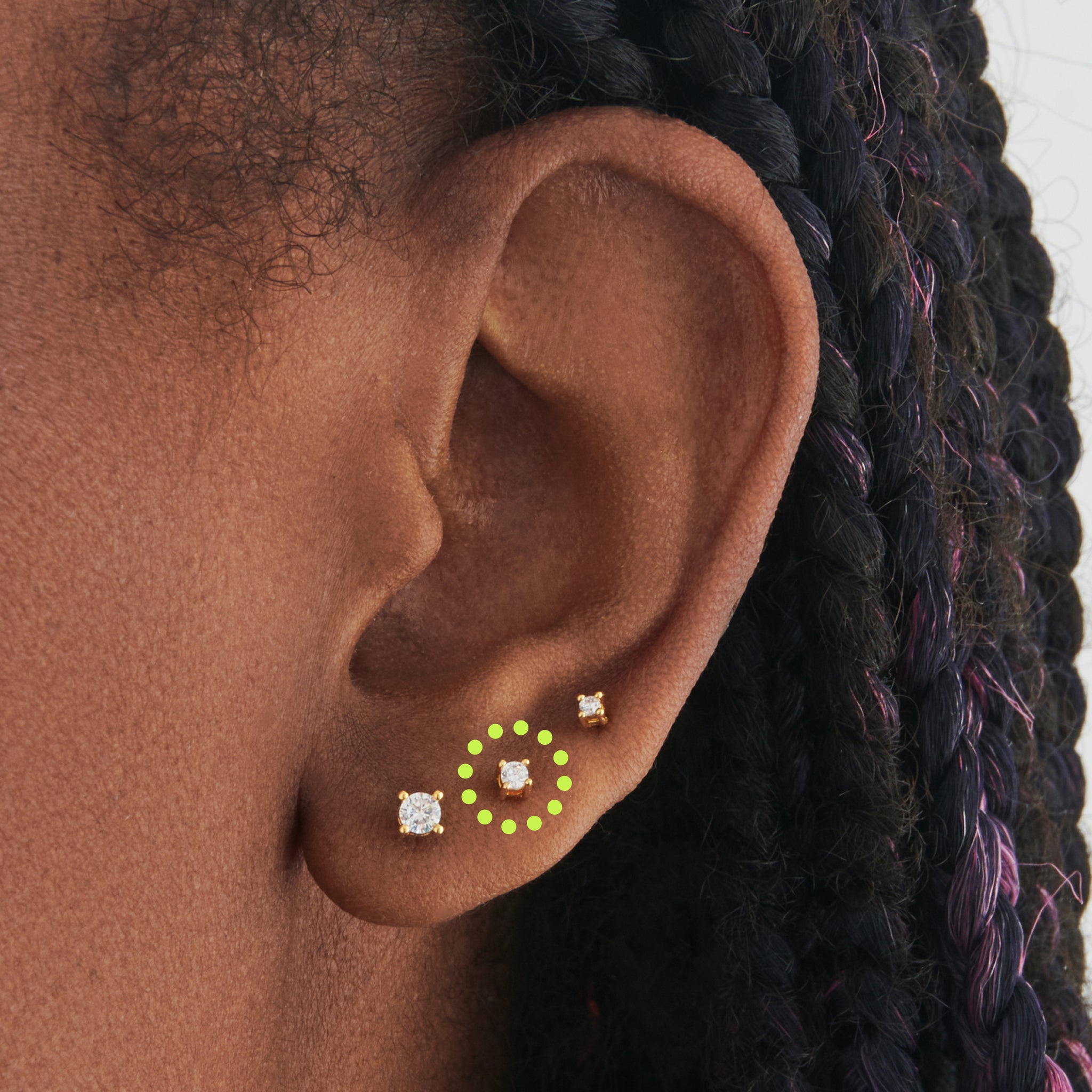 Mini CZ Stud - STUDS