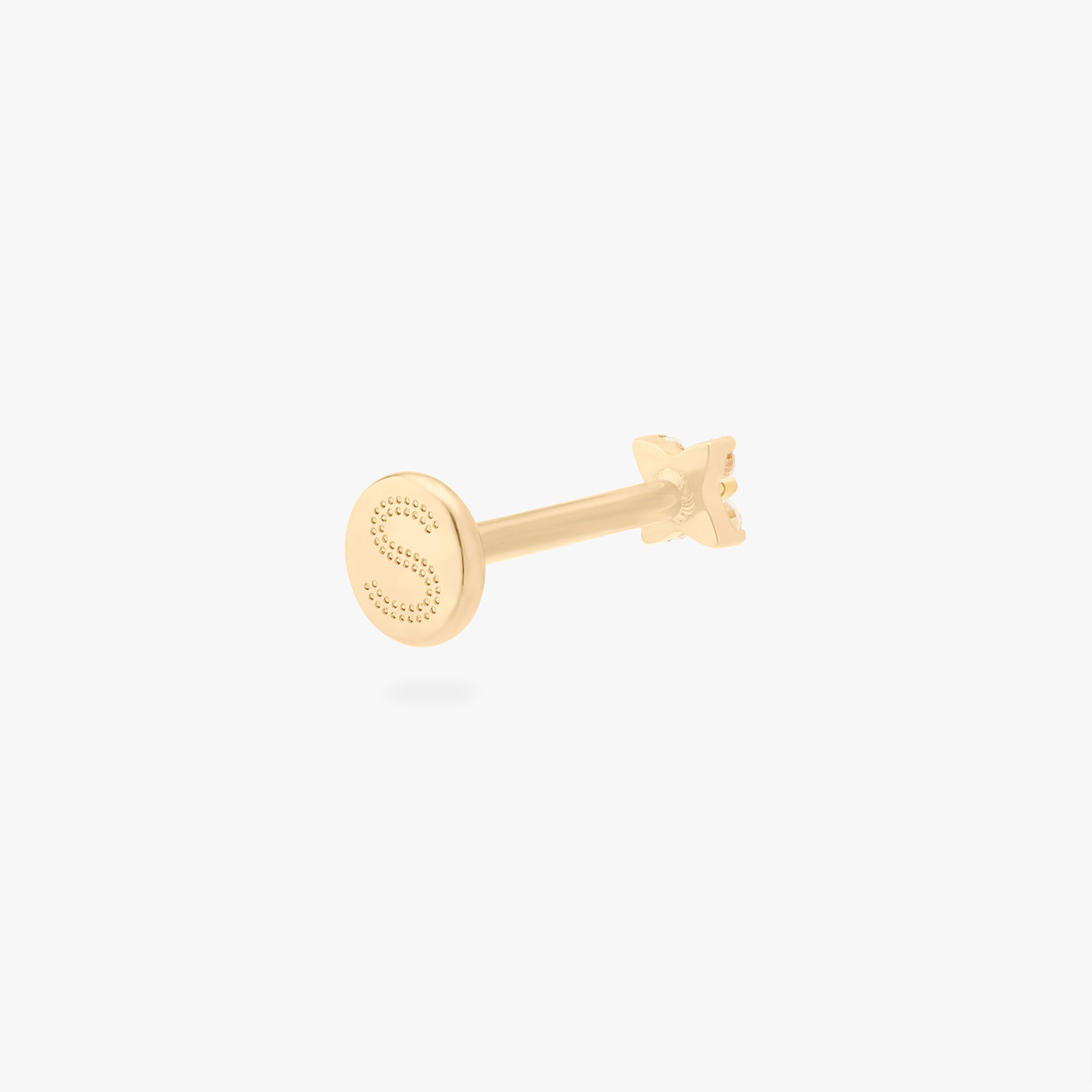 Pave X Flatback Stud - STUDS