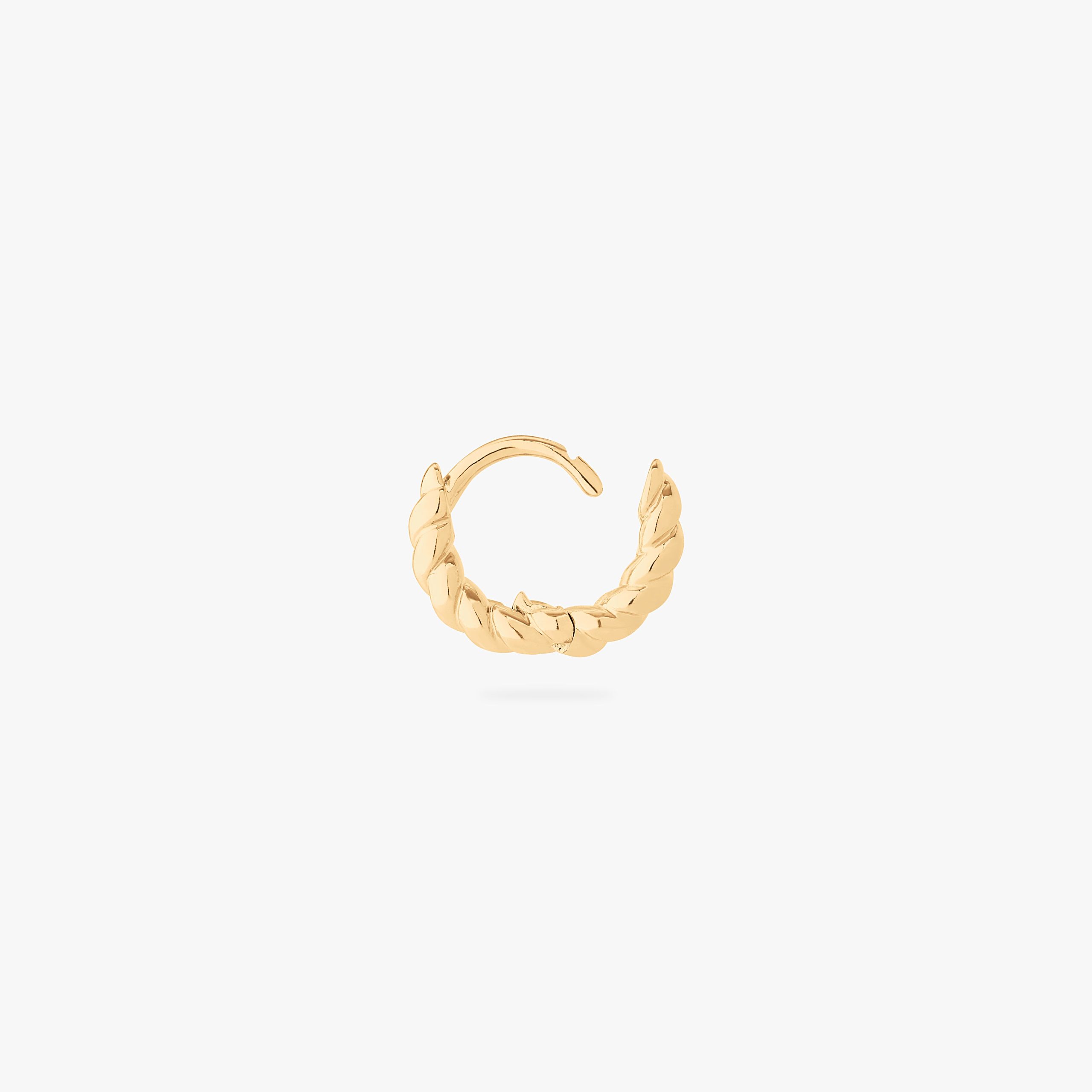 Micro French Twist Huggie - STUDS
