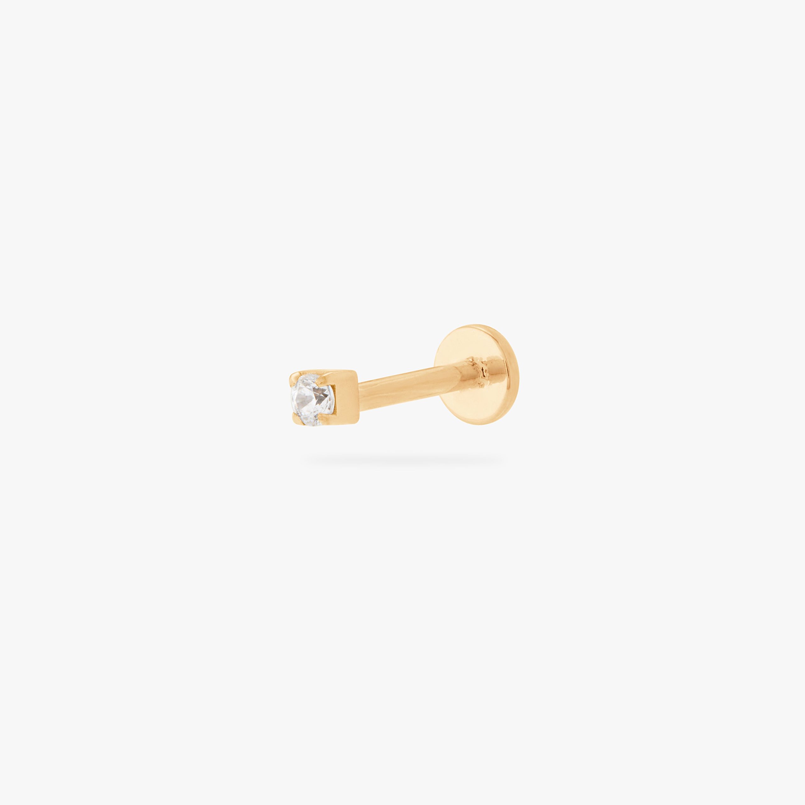 Mini CZ Flatback Stud - STUDS