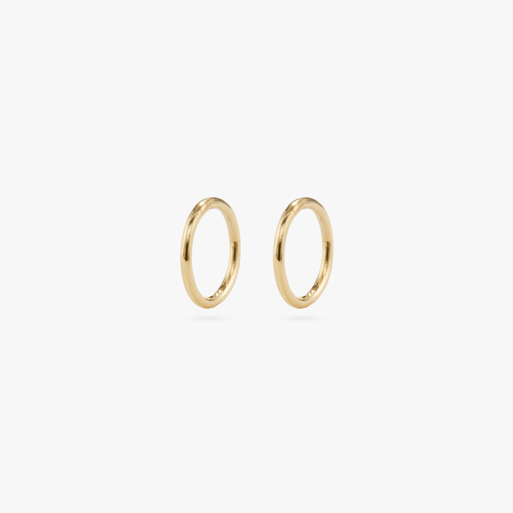 14K 6mm Clicker - STUDS