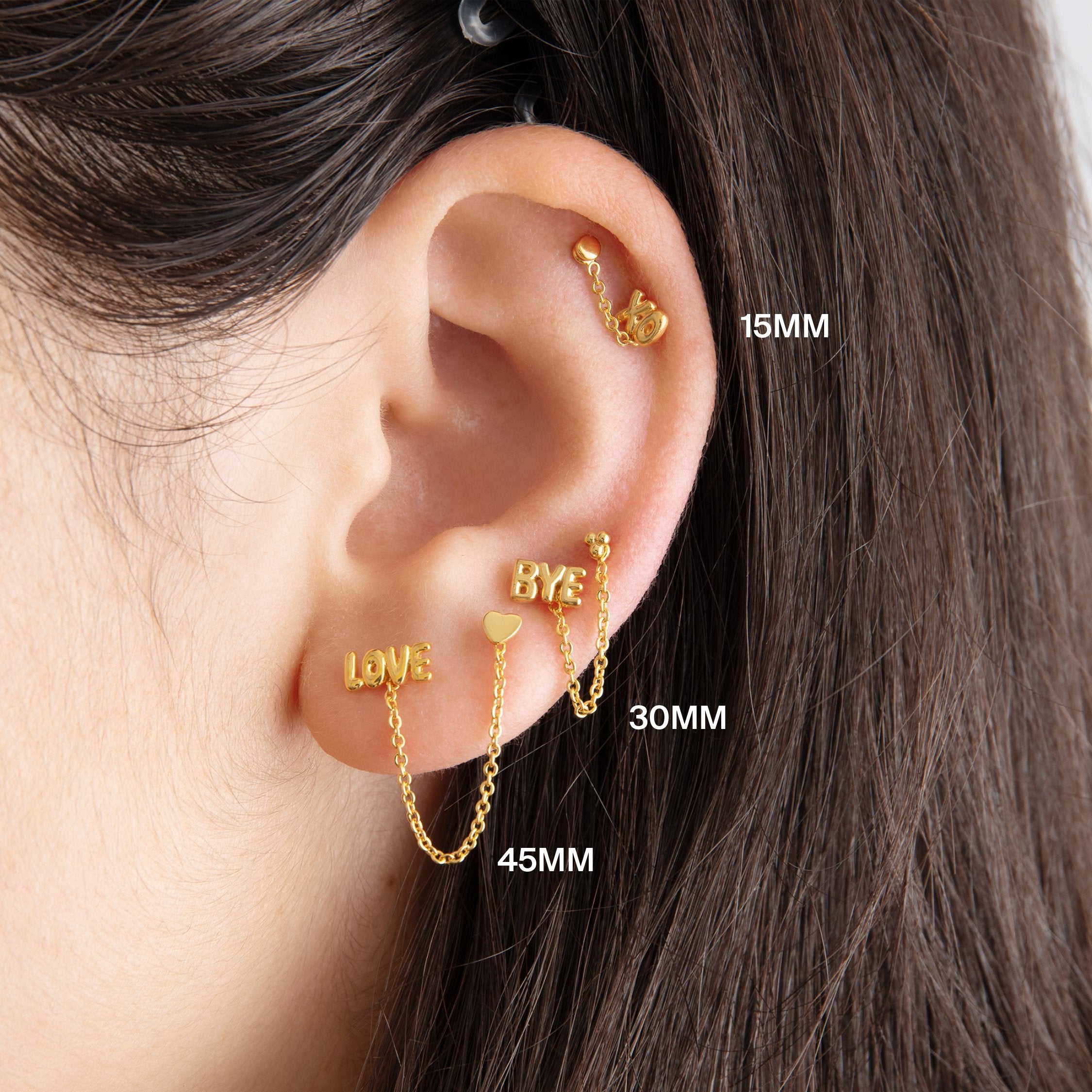 Gold Connector Chain - STUDS
