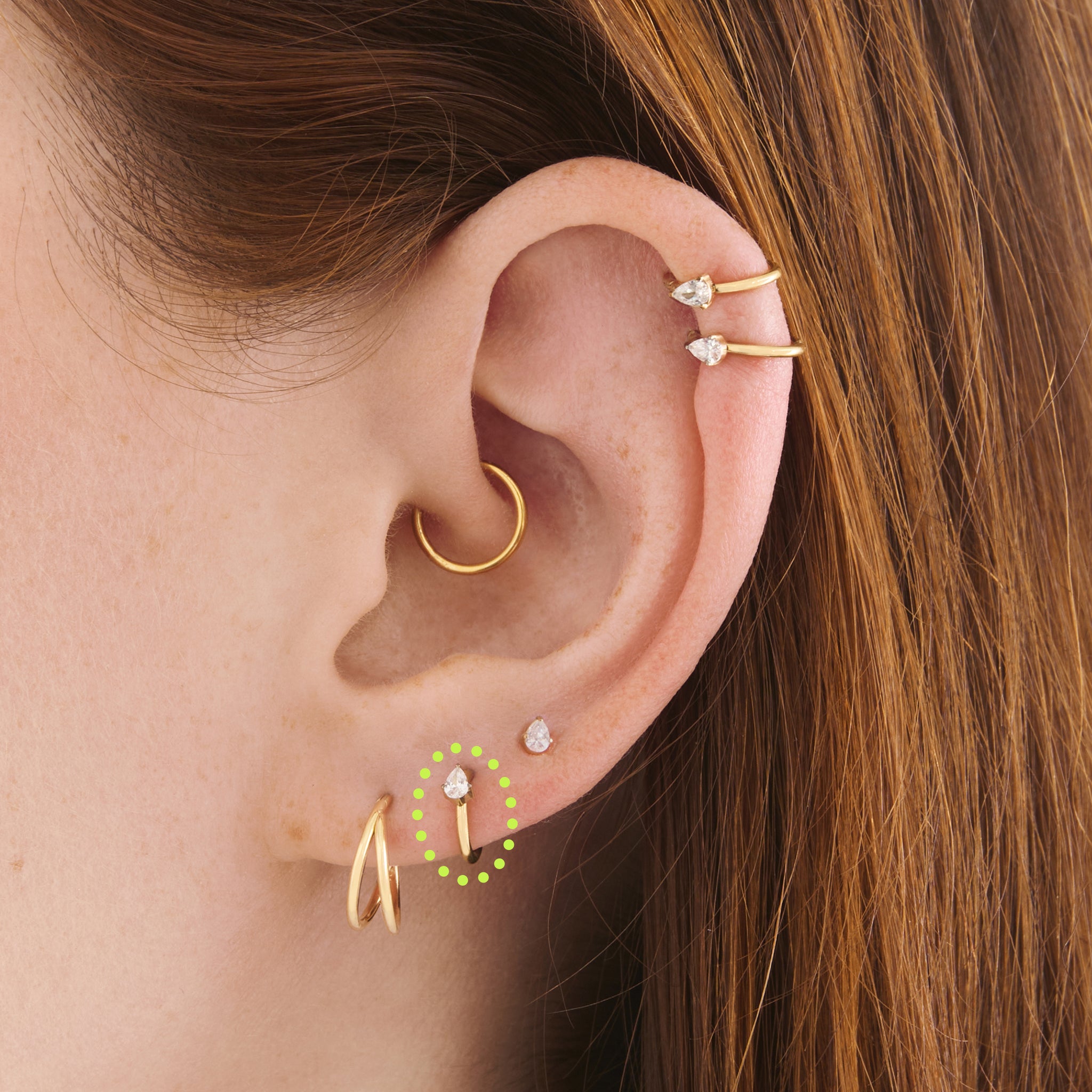 8mm Pear Clicker - STUDS